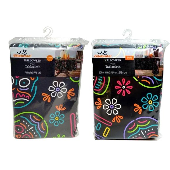 Dia De Los Muertos Set - 14pc Set - Day of the Dead Sugar Skulls Halloween - Picture 7 of 8